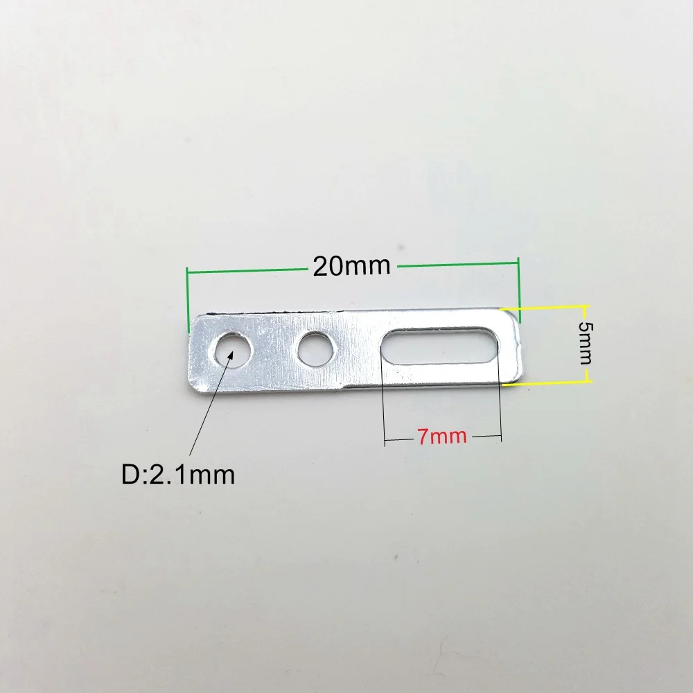 10 шт./лот 20x5 мм угловые кронштейны углу товара перфорированные кронштейн Вала для сборки модели фитинги