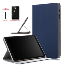 Case For Samsung Galaxy Tab A 10.5 2018 SM-T590 T595 PU Leather + Soft TPU Back Tablet Cover For Samsung Galaxy Tab a 10.5 Case stylish pvc tpu back case screen guard for samsung galaxy tab pro 8 4 t320 deep pink