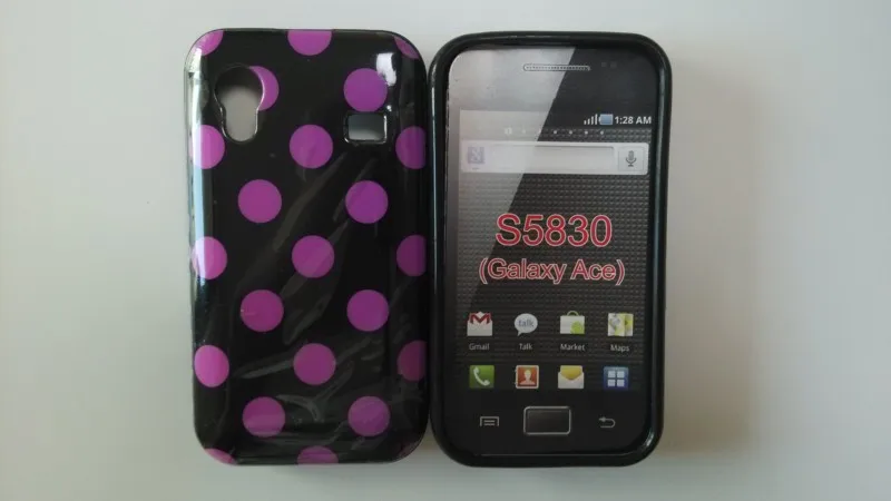 Samsung Galaxy Ace S5830 Polka Dots Case (2)