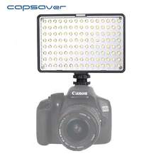 Capsaver TL-120S профессиональное фотографическое освещение светодиодный свет для видеосъемки с регулируемой яркостью 3200 K-5600 K ручная камера светодиодный светильник для студии