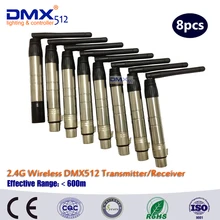 DHL быстрая беспроводной DMX приемник/передатчик rgb led контроллер по протоколу DMX беспроводной