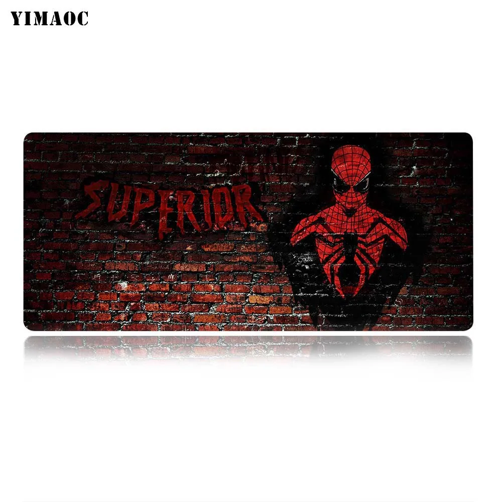YIMAOC Marvel Человек-Паук Коврик для мыши 30x70 см компьютерная коврик для мыши Противоскользящий натуральный резиновый игровой коврик для мыши - Цвет: MP5 30x70cm