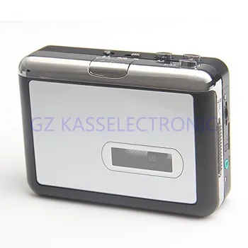 

2017 New Portable USB Cassette Player recorder in SD TF Card, Auto reverse playback headphones Free shipping