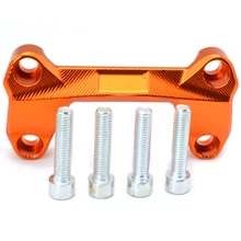 Мотоцикл руль стояк Ручка Бар стоячий зажим для алюминиевые аксессуары Cnc Оранжевый Черный для KTM Duke 125 200 300