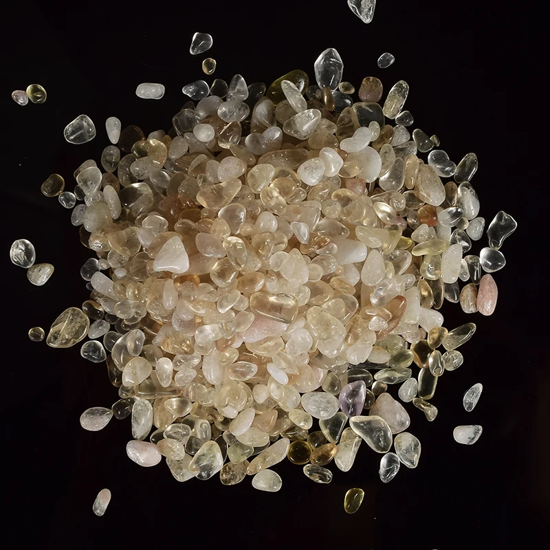 

Extra 10Gram Free 100 Gram Natural Citrine Mineral Crystal Beads Tumbled stone Home Fountain Decor Crystal Healing Reiki
