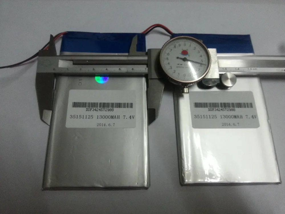 Comprimidos Baterias Faça Você Mesmo U30gt U30gt1 U30gt2 Duplo Quatro-núcleo Tablet pc Bateria 33161125 Tamanho: 3.5*151*125mm 7.4 v 13000 Mah - Imagem 4