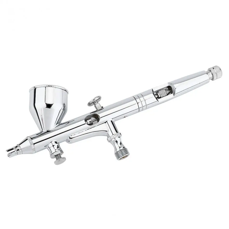 WALFRONT Dual Action Airbrush Paint Spray Gun Sprayer Pen For Needle