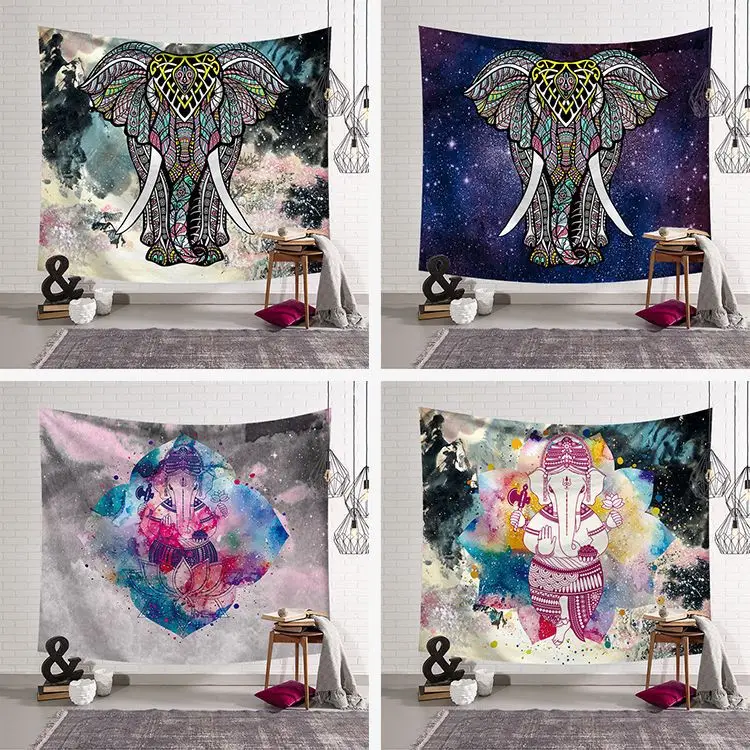 

Elephant Tapestry Wall Hanging Tapestry