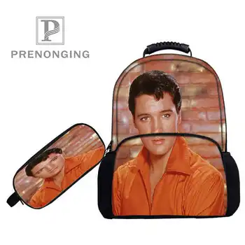 

Custom 17inch elvis Backpacks Pen Bags 3D Printing School Women Men Travel Bags Boys Girls Book Computers Bag#1031-8-elvis