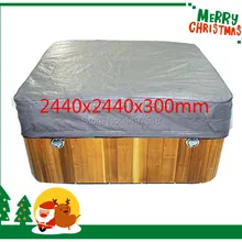 Thremo крышка спа для сохранения спа чистой теплой, размер 2440x2440x300 мм(8 футов x 8 футов x 12 дюймов) Горячий кожух трубы спа подарки в winer