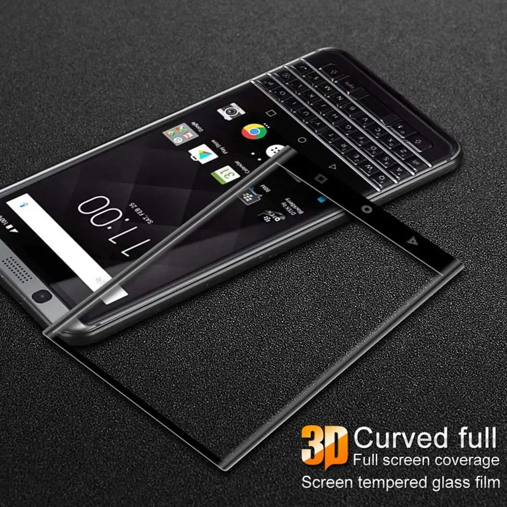 3D полное покрытие 9H закаленное стекло для Blackberry Keyone Защитная пленка экрана Priv