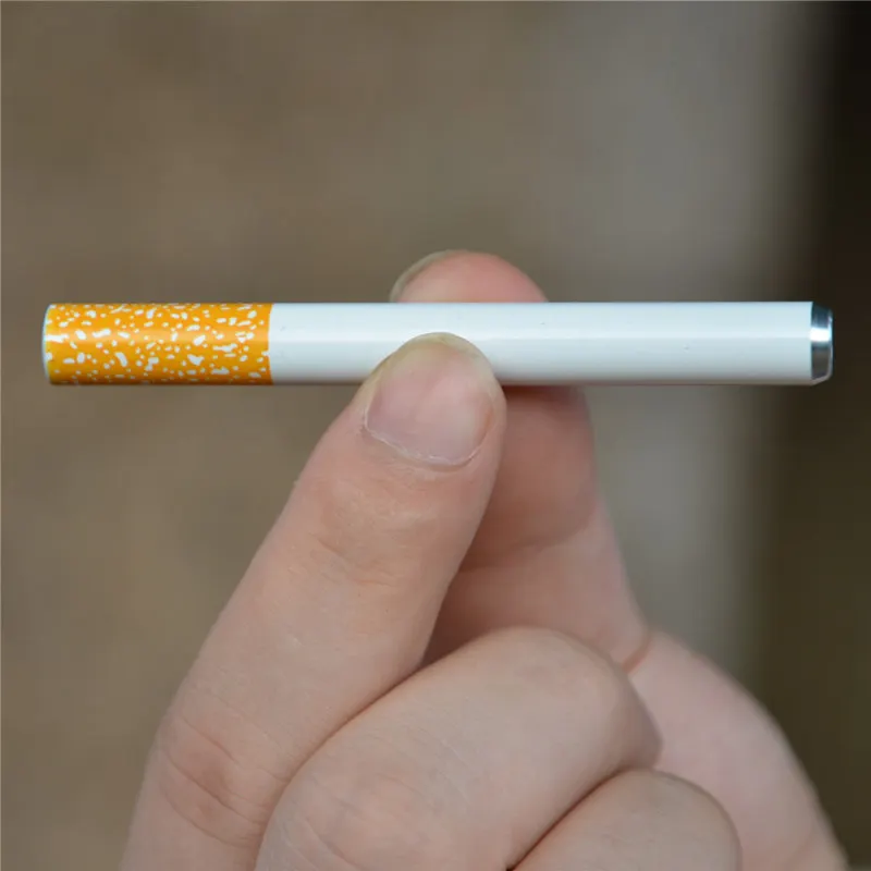 

2 Pcs/Lot 55mm/78mm Creative Cigarette Shape Ceramics Pipe Tobacco Pipe Smoking Accessories Pipas Para Fumar