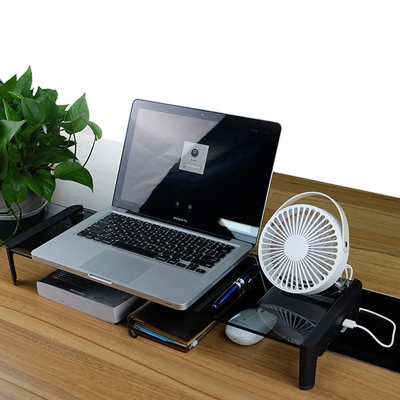 Desktop Monitor Stand With 4ports Usb Hub Data Transmission And