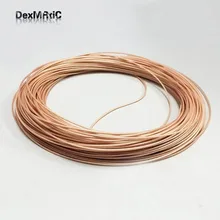 1 метр RG178 РЧ коаксиальный кабель высокая температура коричневый прозрачный OD1.8 провод