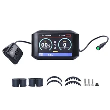 SEWS-Electric Bicycle 750C Ips Colorful Screen Display for Bafang Mid Motor Bbs01B Bbs02B Bbshd