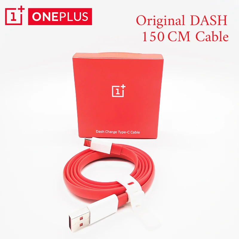 Оригинальный usb кабель для зарядки Oneplus 6T Usb 3 1 Type C быстрый красный и передачи