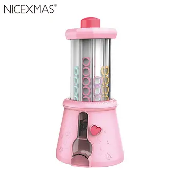 

NICEXMAS Beaded Machine Plastic Creative Funny Handmade Chain Ring Maker Necklace Making Machine Toy for Kids Children