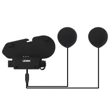 Lexin Super qualità Cuffie e Clip Set Accessori per LX-B2 Moto Casco Bluetooth Citofono