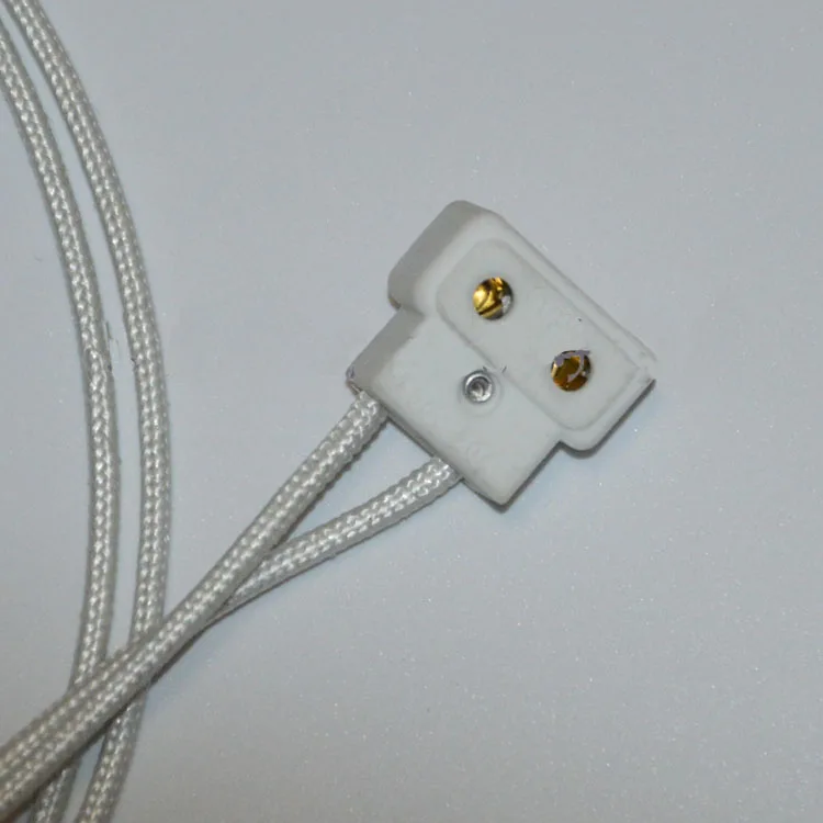 

GY9.5 lampholder used for HPL575/HPL750 Imaging bulb base ,G9.5 Pottery and porcelain lamp holder 100CM
