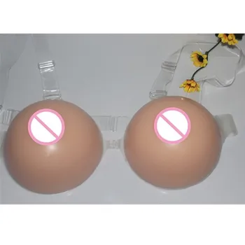

300g/Pair A/B Cup Round Shape Breast Silicone Forms Artificial Silicone Breast Forms Transvestism Chest Enhance Silicone Boobs