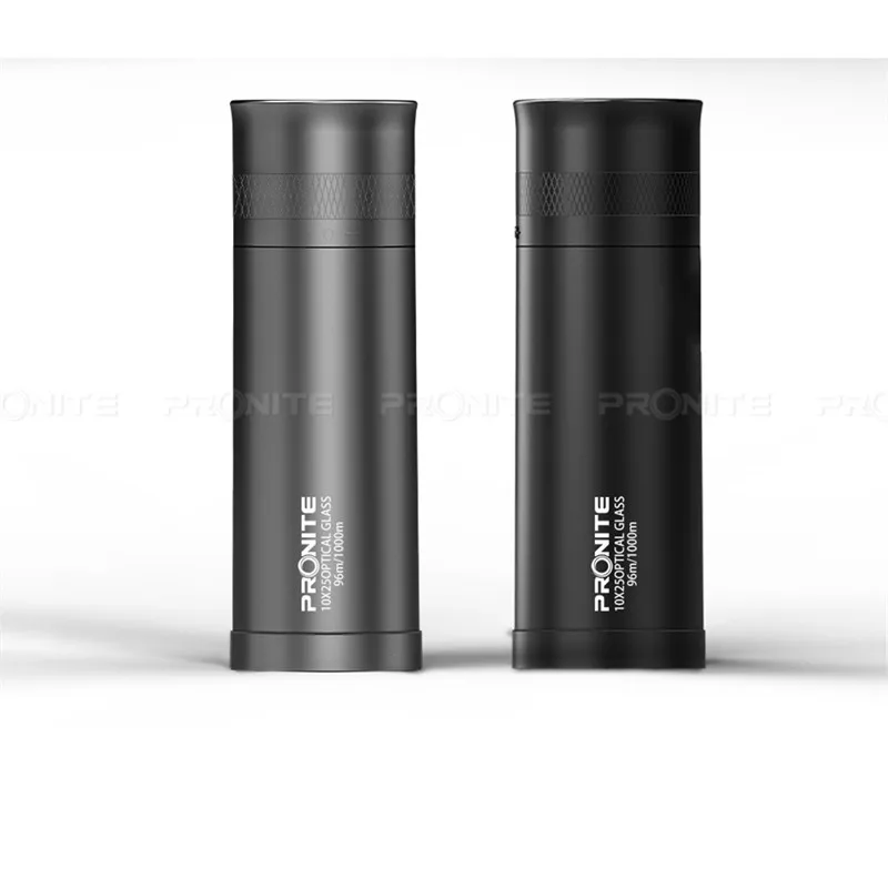 PRONITE 10X25 الصيد BAK4 أحادي تلسكوب HD عالية القوة جميع المعادن منخفضة ضوء مستوى للرؤية الليلية المنظار مونوكل
