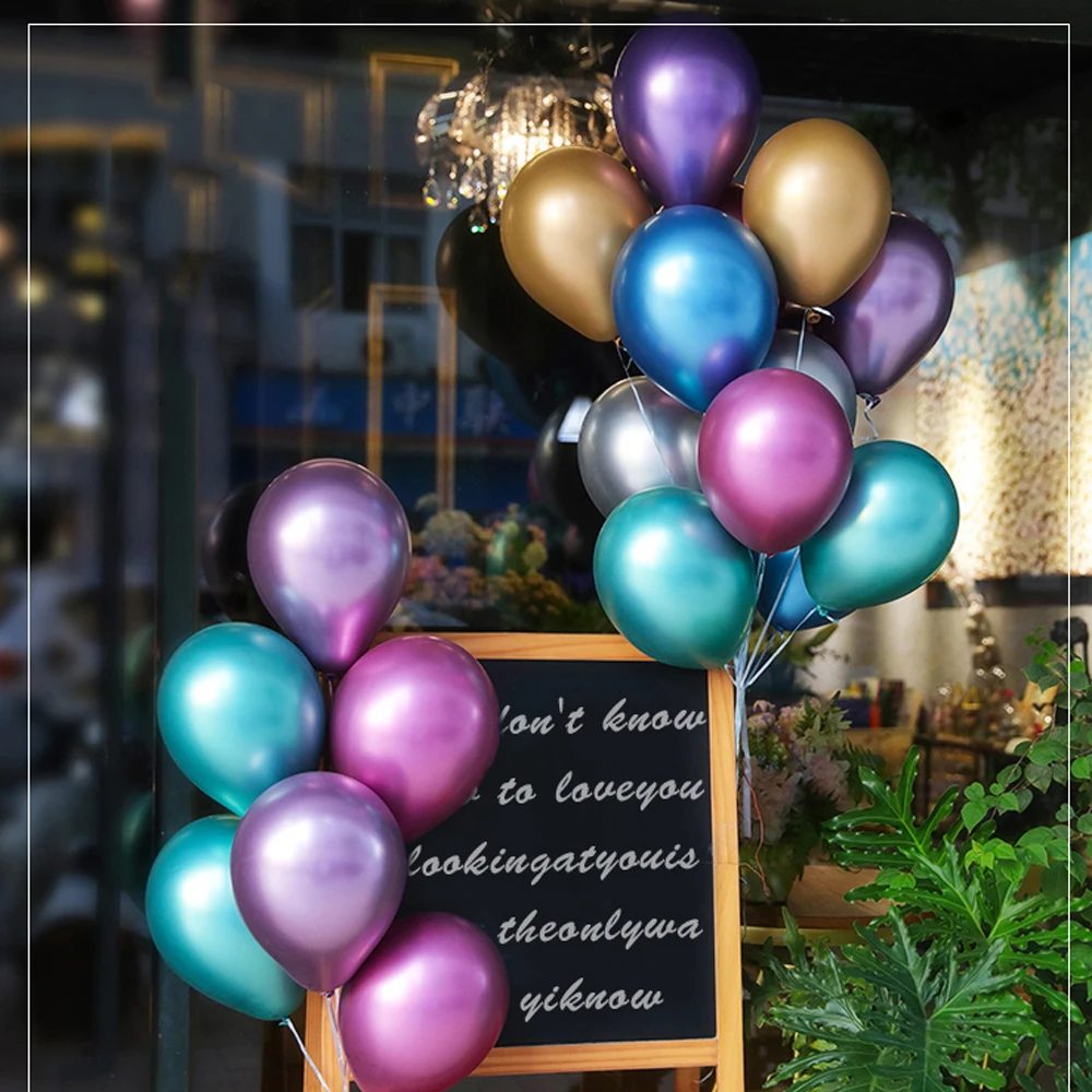 metallic chorme balloon (2)