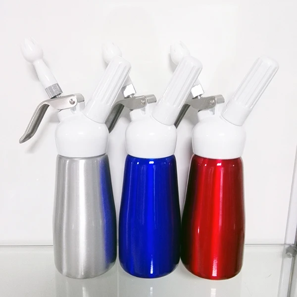 250ML cream dispenser with Plastic head