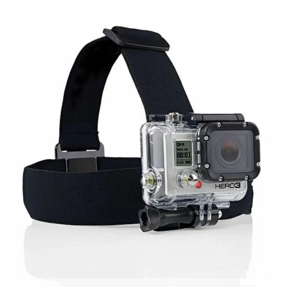 

For Go Pro Accessories Head Strap Action Camera Tripod Headband Professional Mount Helmet for GoPro hero 6 5 4 3 SJCAM Sport Cam