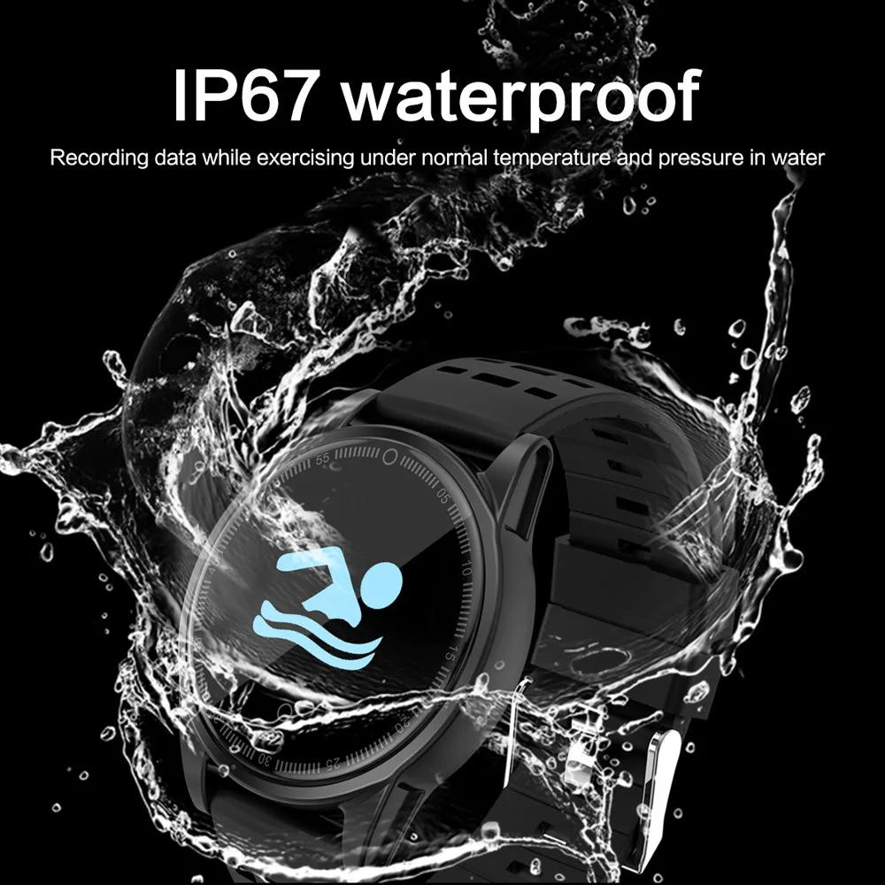 

Blood pressure Test Watch Multiple Fitness Modes Exercise Heart Rate Pedometer Smart Watch JL.25