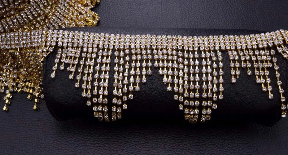 Tassel Rhinestone Trim (10)