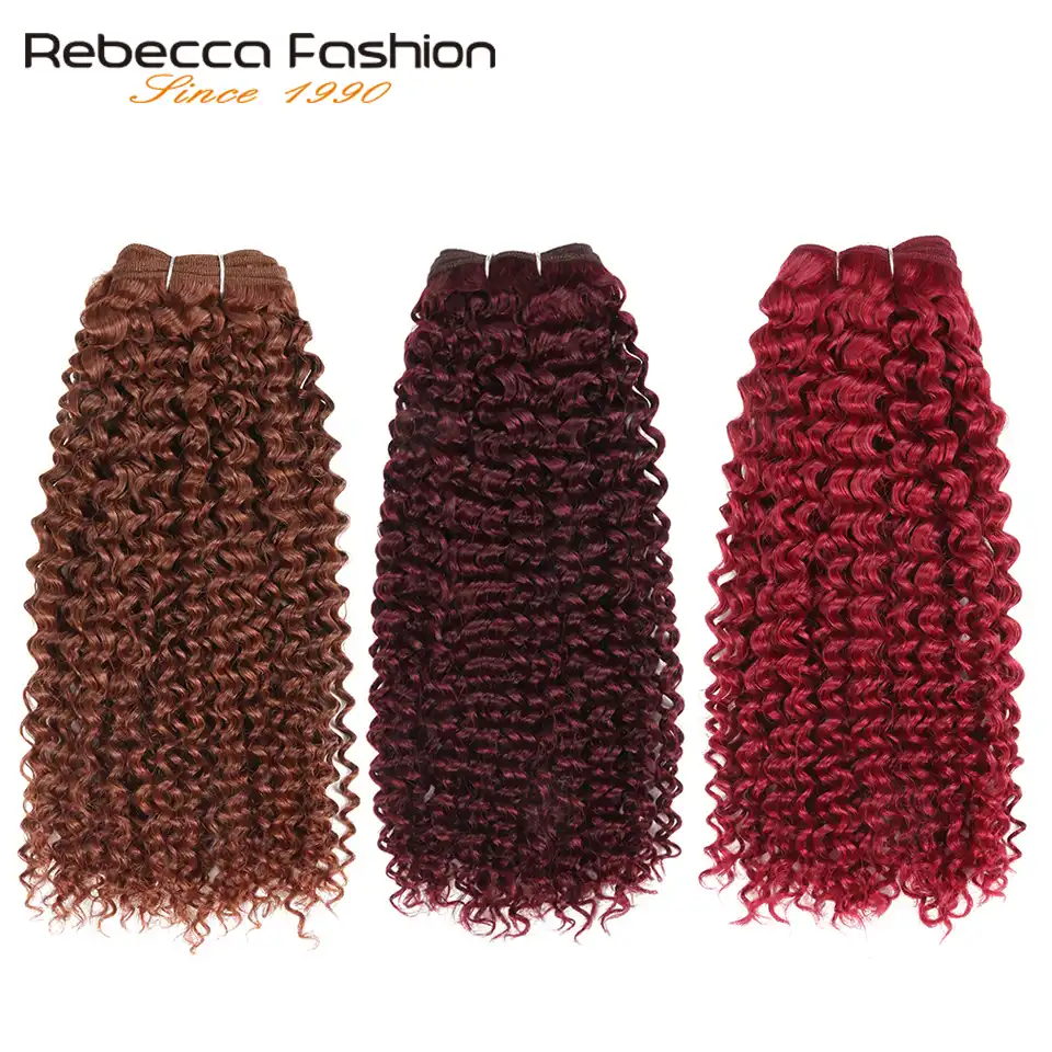 Rebecca Double Drawn 113g Remy Human Hair Brazilian Curly Hair