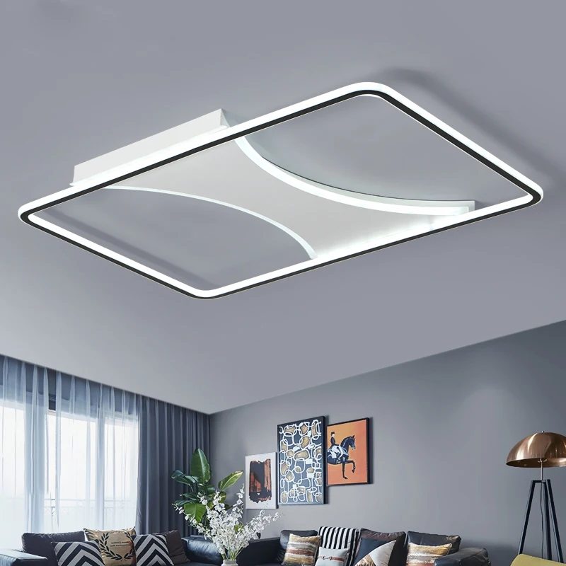 

Modern LED ceiling Lights for Living Room Bedroom Kitchen LED Ceiling Lamp Dimmable with Remote Light Fixtures luminaria de teto