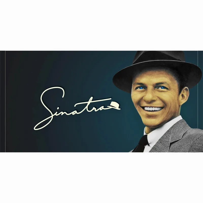 Новинка 70*140 см пляжное полотенце для взрослых Frank Sinatra с принтом бамбуковое волокно прямоугольное банное полотенце домашний текстиль большое полотенце s - Цвет: 2