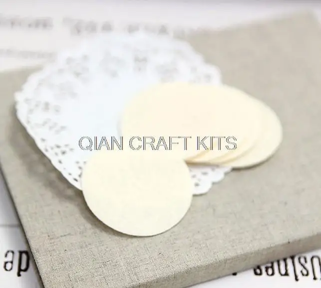 1200pcs white or black 2 inch(50mm) bulk felt circles, headband supplies, pre cut felt circles, wholesale felt backing