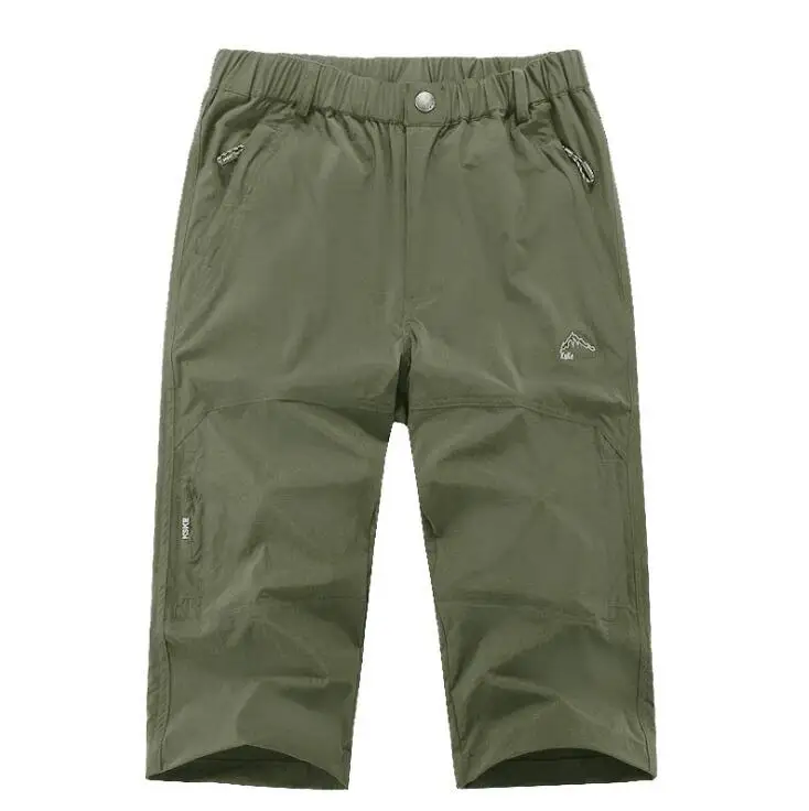 

2019 New Men's Lightweight Summer Stretchy Quick Dry Shorts Outdoor Hiking Fishing Trekking Camping Breathable Shorts