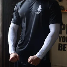 Для улицы при гололеде ткань для езды на велосипеде нарукавники для баскетбола рукав для бега нарукавники налокотники для велосипедистов гетры для кемпинга летняя спортивная безопасность