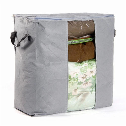 Nosii Large Capacity Dust Proof Clothes Storage Bag Clothing Pillow Quilt Organizer Container