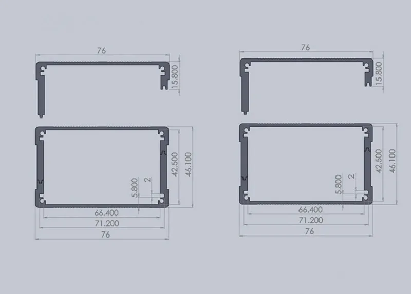 szomk aluminum box for electronic project aluminum extrusion case anodized aluminum enclosure die cast junction ox extruded aluminum project box  (10).jpg