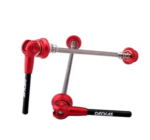 

DECKAS Light Alloy Lever Quick Release Mountain Bike Cycling Wheel Hub Skewers Set MTB Quick-release Lever