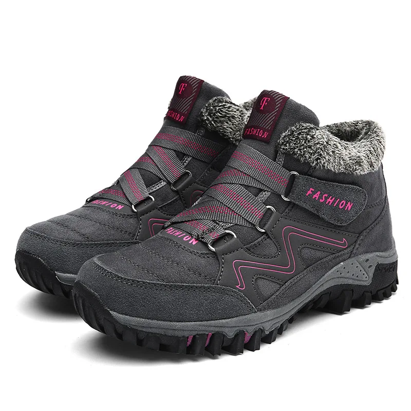 2018 Winter Women Snow Boots Women Warm Push Ankle Boots Female
