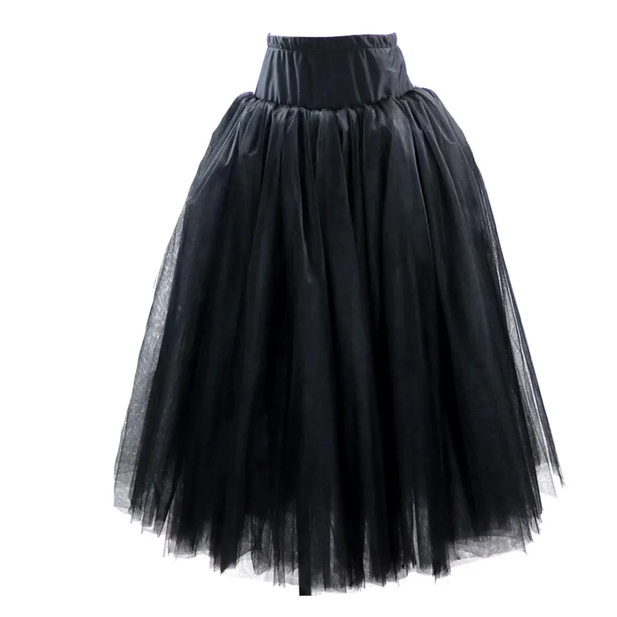 Прочная черная профессиональная балетная юбка-пачка из тюля, профессиональная балетная пачка, блинная юбка для репетиции, балетная юбка-пачка