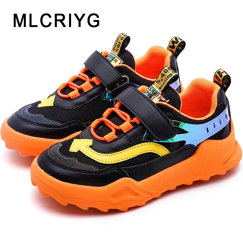 

New 2019 Autumn Kids Sport Sneakers Children Mesh Shoes Baby Girls Casual Sneakers Boys Soft Brand Shoes Black Sneakers Trainers