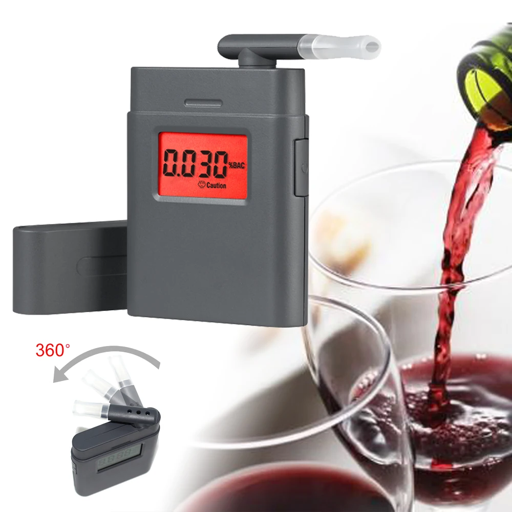 Fashion high accuracy mini Alcohol Tester,breathalyzer ,alcometer ,Alcotest remind driver safety in roadway diagnostic tool