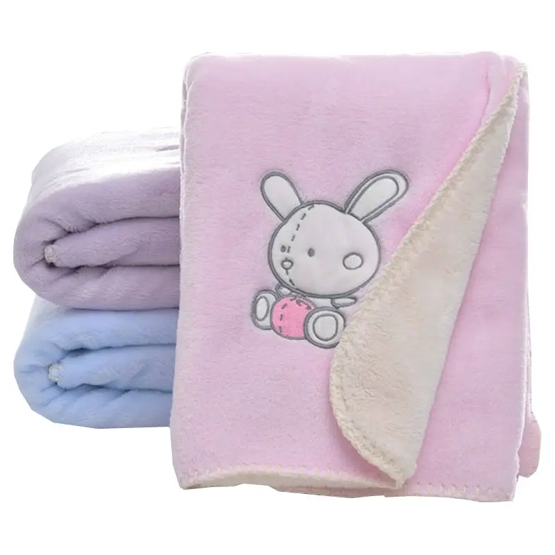 

Baby Blanket Newborn Thermal Soft Fleece Blanket Infant Swaddling Animal Envelope Stroller Wrap For Newborn Baby Bedding Blanket
