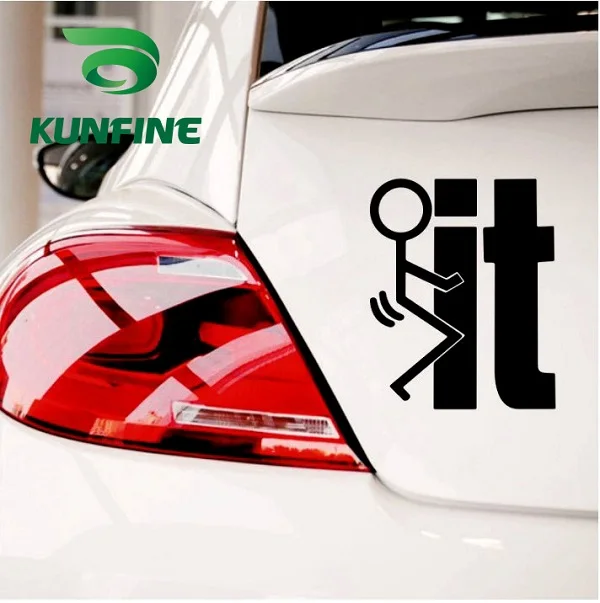 English man it IT FUNNY JDM car sticker car decal-2