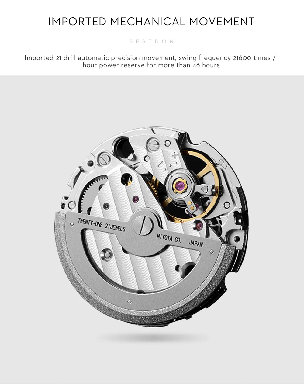 Bestdon женские часы с бриллиантами Топ бренд Роскошный механический автоматический часы керамика сапфир японский часовой механизм Женские часы