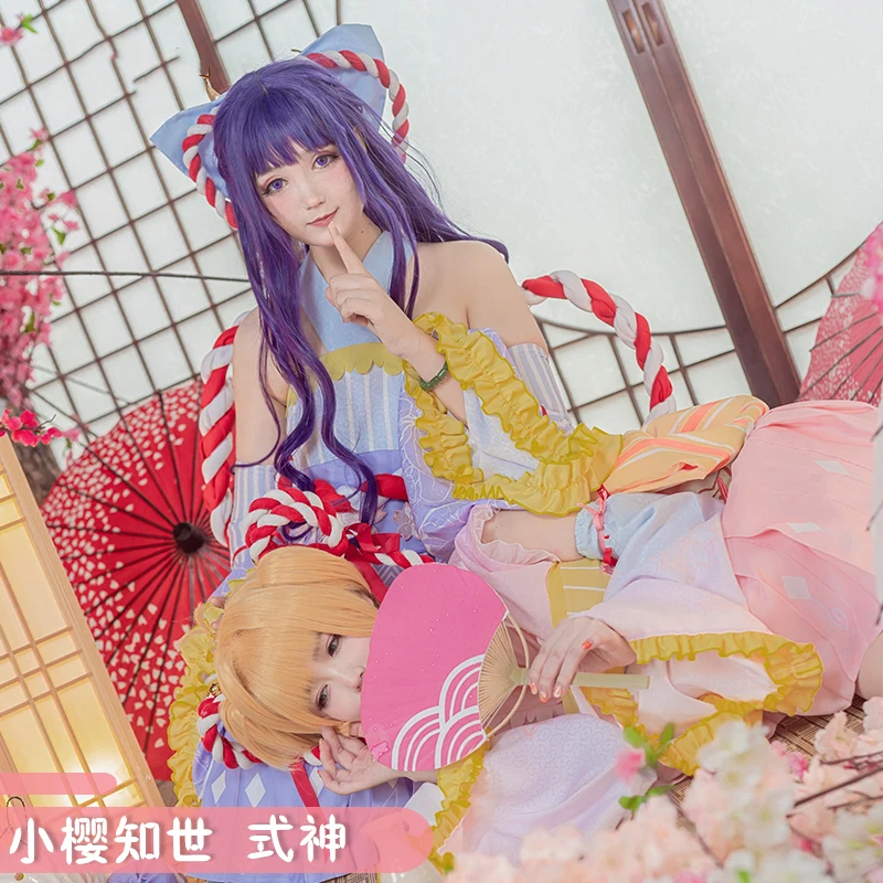 Anime Cardcaptor Sakura Sakura Kinomoto Daidouji Tomoyo Kimono Anime Cardcaptor Sakura Sakura Kinomoto Daidouji Tomoyo Kimono