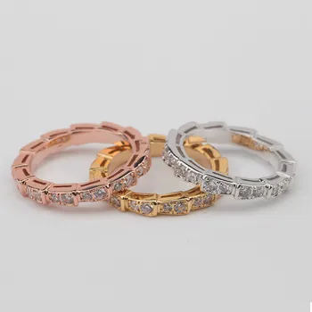 

Fashion Full Rhinestone CZ Rose Gold Color / Silver Color / Gold Color Women Rings