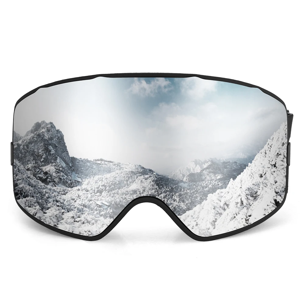 

UV400 Skiing Goggles OTG Snow Sports Goggles Anti-fog Snowboard Climbing Goggle Men Women Ski Glasses
