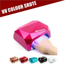 Nail Dryer FREE SHIPPING Sensor 36W Diamond Shaped UV Lamp LED CCFL Curing for UV